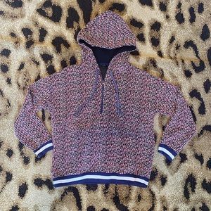 J. Crew jacquard hoodie